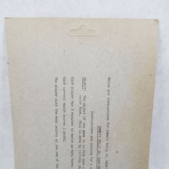 1967 EMMETT KELLY JR Hook 'EM Game Harmony EK J. Corp. Excellent Condition - Picture 5 of 7